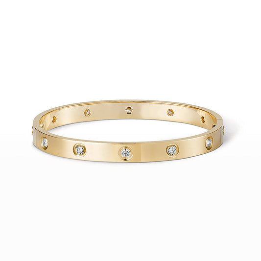 [Charm Aries]LOVE BRACELET 6.1MM 10 DIAMONDS