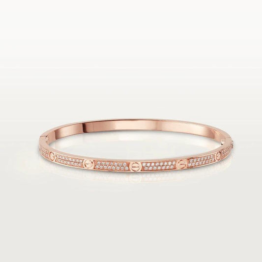 [Charm Aries]LOVE BRACELET 3.65MM DIAMOND-PAVED